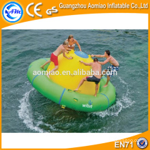 Sports aquatiques gonflables gonflables, jouets gonflables pour bateaux disco nautique, OVNI fou